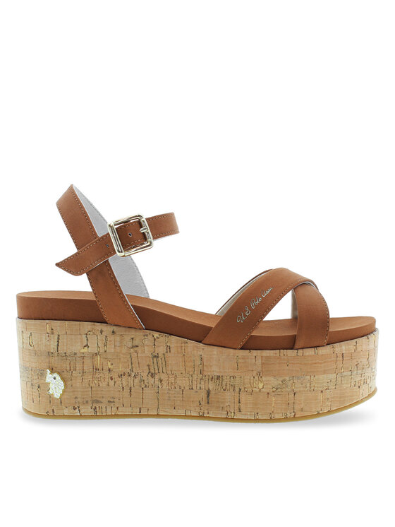 U.S. Polo Assn. Sandali Loren LOREN002 Rjava