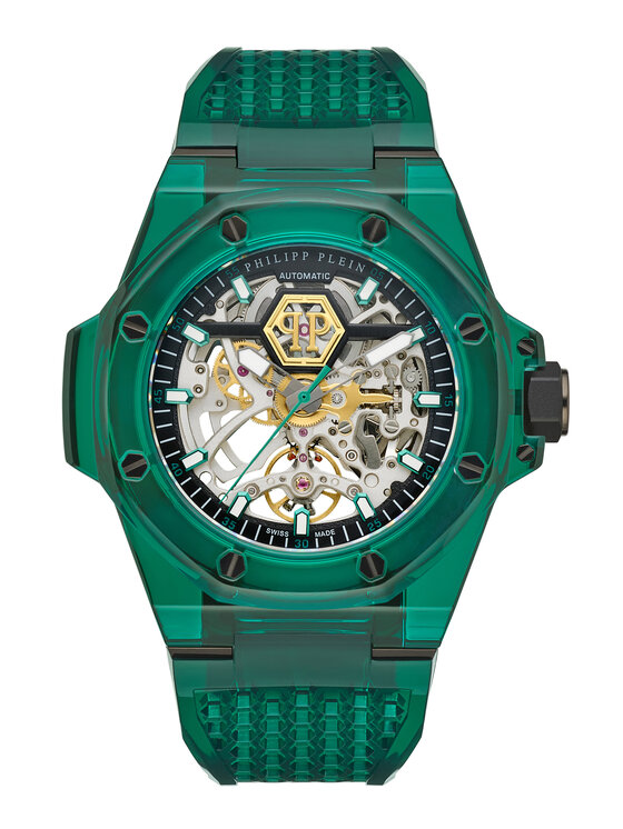 PHILIPP PLEIN PHILIPP PLEIN Zegarek 25717 Zielony
