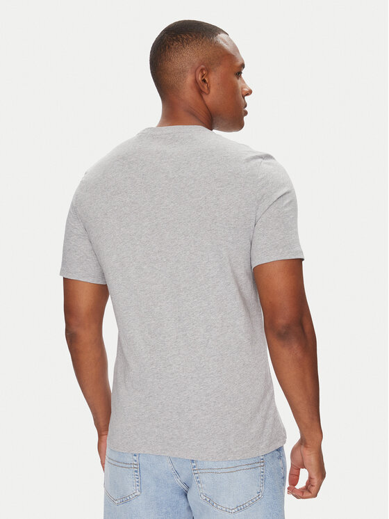 Guess Jeans Guess Jeans T-Shirt M5YI29 K8HM0 Szary Slim Fit
