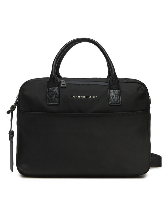 Tommy Hilfiger Taška na laptop AM0AM13098 Čierna