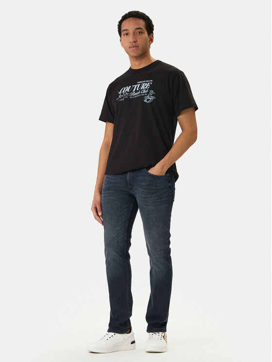 Versace Jeans Couture Versace Jeans Couture Džínsy 80GAB5S0 CDWAB Tmavomodrá Slim Fit