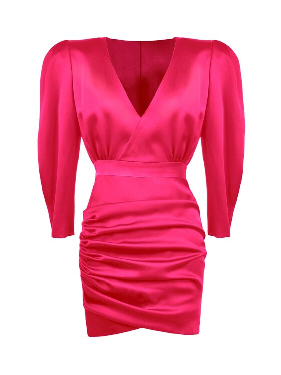 sax35th sax35th Sukienka KORA Różowy Flattering Fit