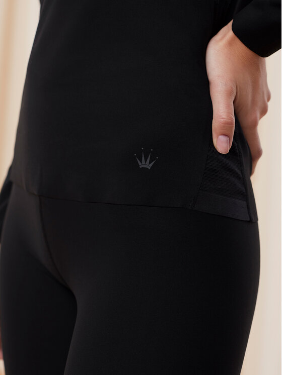Triumph Triumph Majica Flex Smart Top LSL EX 01 10216446 Crna Slim Fit