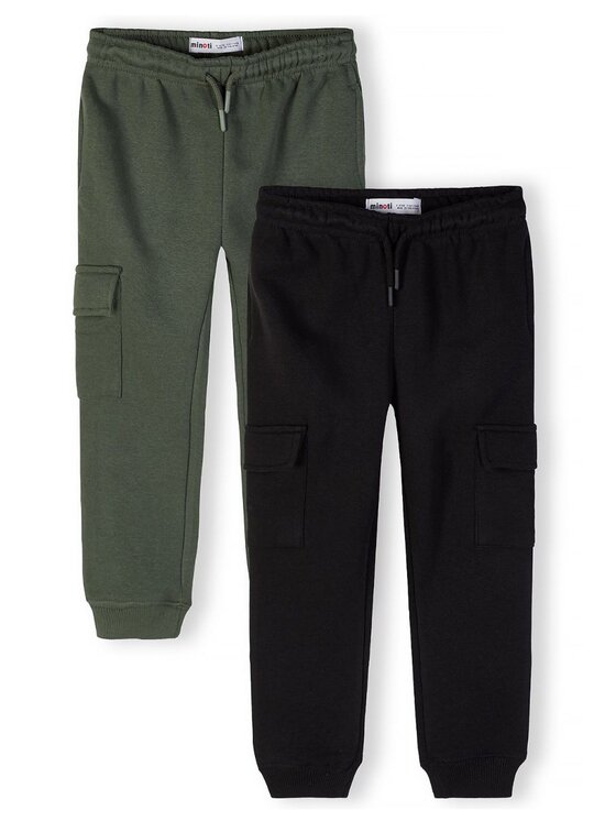 minoti minoti Spodnie dresowe 29FLEECE282 Khaki Regular Fit