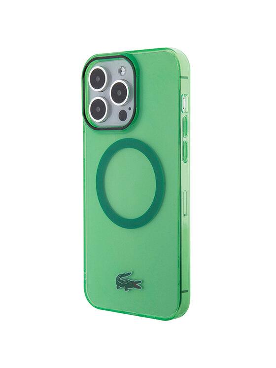 Lacoste Lacoste Etui na telefon iPhone 15 Pro Max Zielony