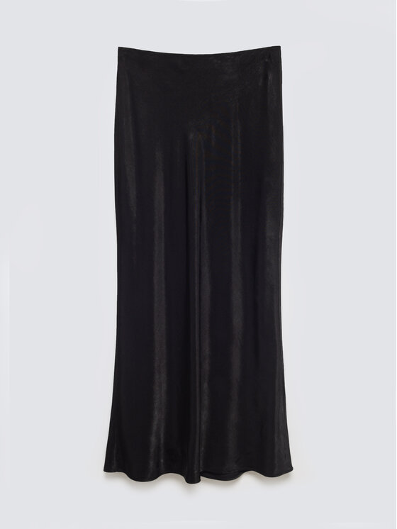BIG STAR BIG STAR Spódnica midi ELENI Czarny Slim Fit