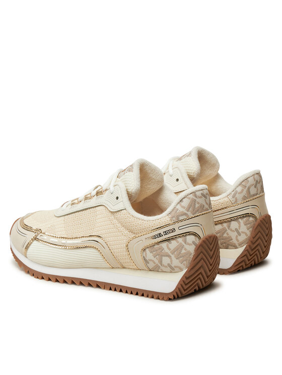 MICHAEL Michael Kors MICHAEL Michael Kors Sneakersy 43F4BYFS3M Beżowy