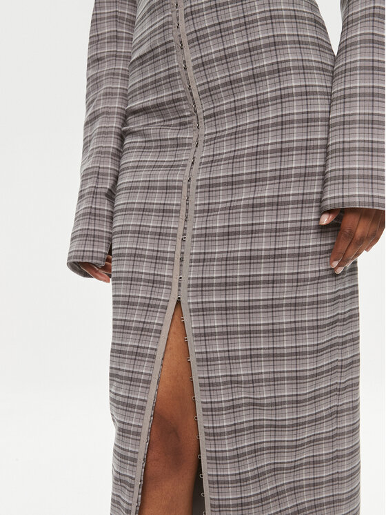 ROTATE ROTATE Spódnica ołówkowa 1122772947 Szary Slim Fit