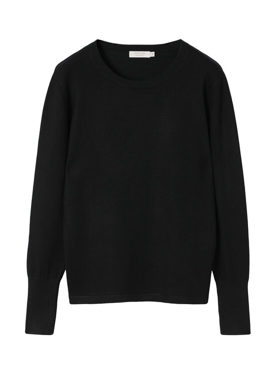 TATUUM TATUUM Sweter SKIMI Czarny Classic Fit