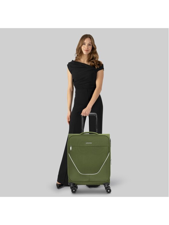Stratic Stratic Walizka kabinowa 276302 Zielony
