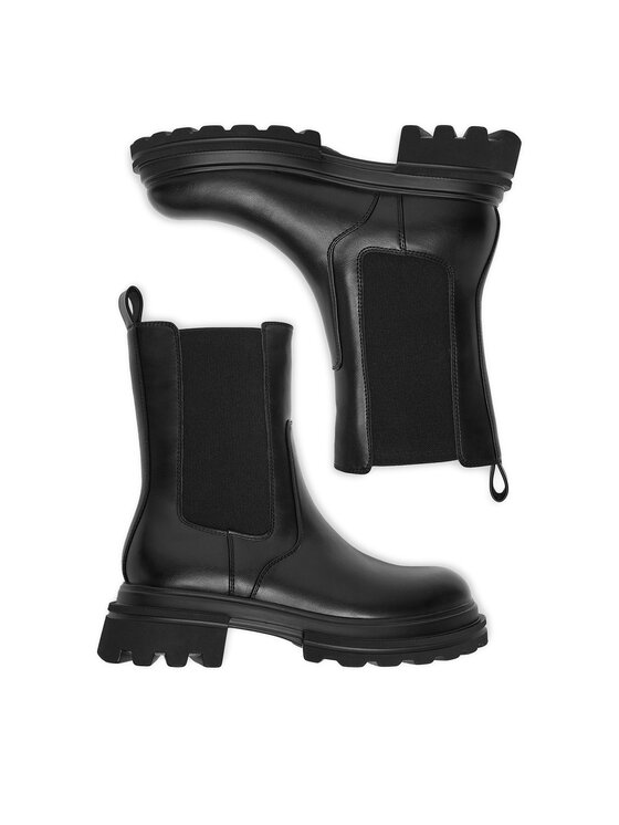 JENNY JENNY Klassische Stiefeletten CEO-HY66001-2 Schwarz