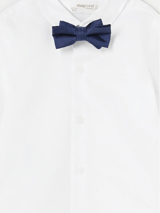Mayoral Mayoral Camicia 2180 Bianco Regular Fit
