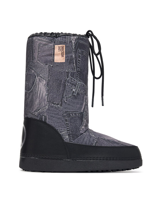 LOVE MOSCHINO LOVE MOSCHINO Sniega zābaki JA24332G0PISS000 Melns