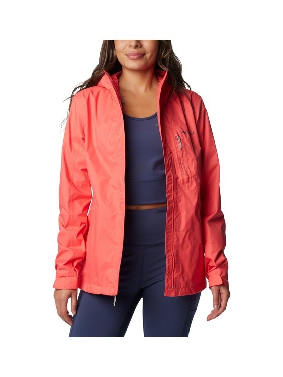Columbia Columbia Kurtka przeciwdeszczowa 176007 Różowy Regular Fit