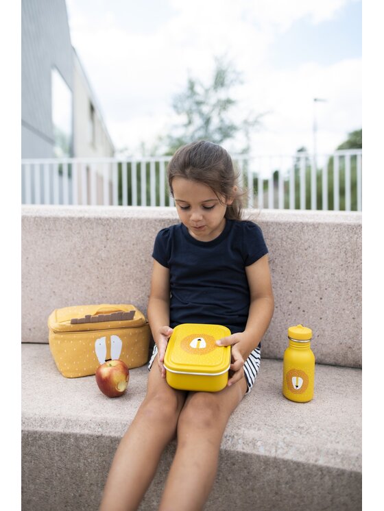 Trixie Baby Trixie Baby Lunchbox Mały stalowy lunch box - Lew Żółty