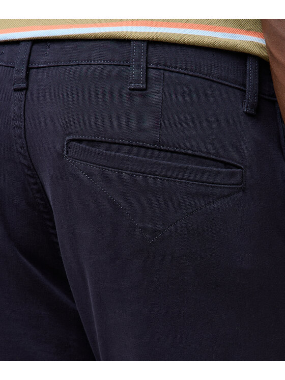 Wrangler Wrangler Chinosy 112371030 Granatowy Slim Fit
