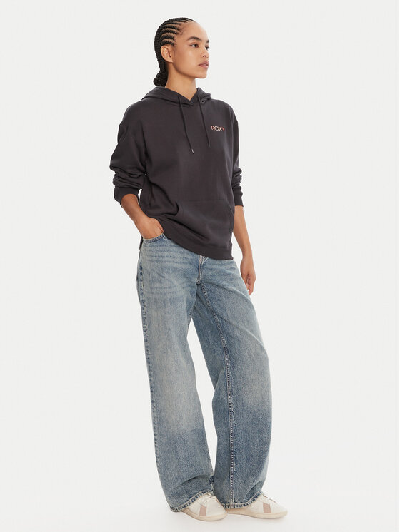 Roxy Roxy Majica dugih rukava ERJFT04996 Siva Regular Fit