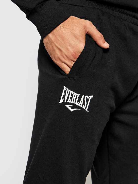 Everlast Everlast Долнище анцуг 879470-60 Черен Regular Fit