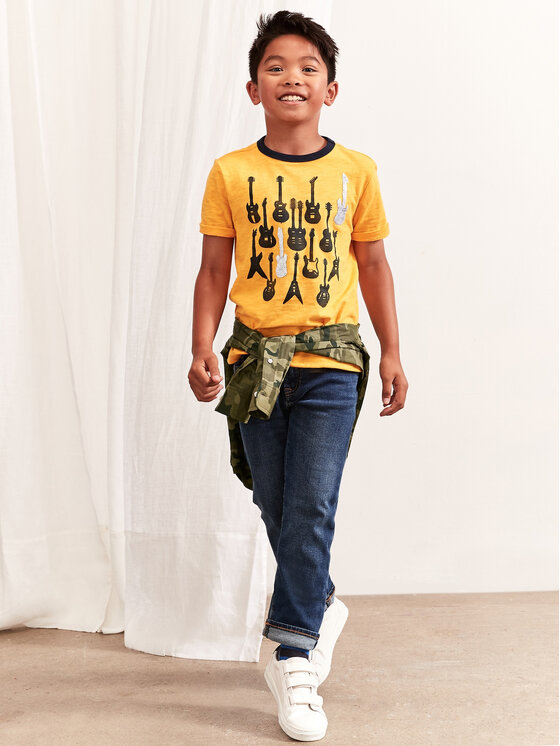 Gap Gap Jeansy 550347-00 Granatowy Straight Fit