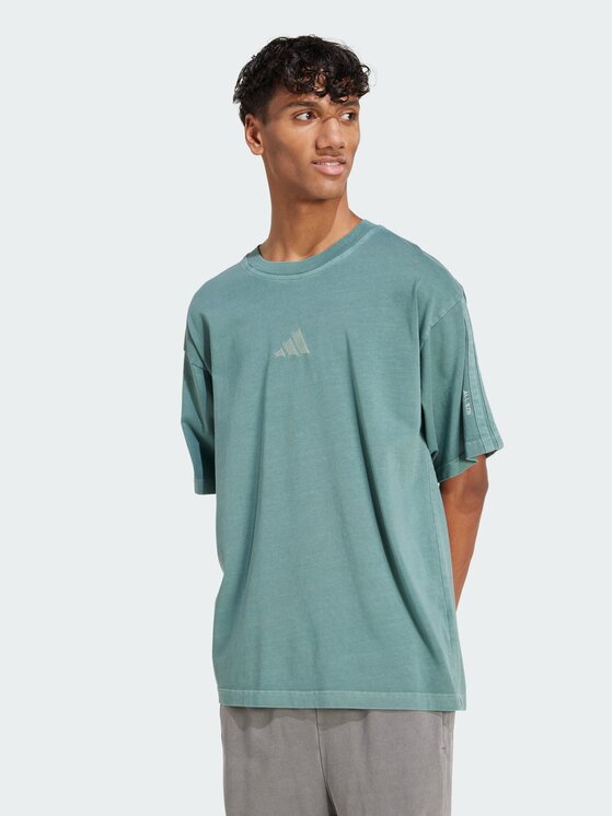 adidas adidas T-Shirt 151821 Zielony Loose Fit