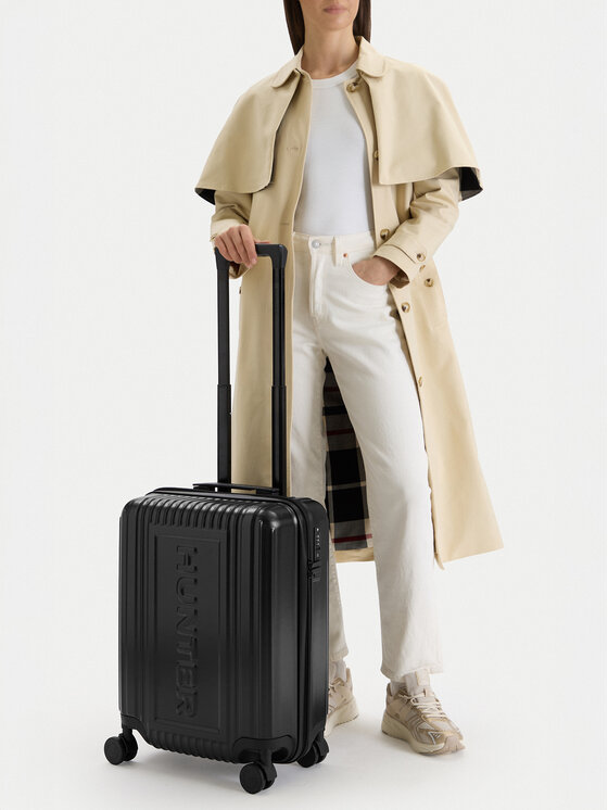 Hunter Hunter Valiză de cabină CEO-HUNTER-S-001-08-BLACK Negru
