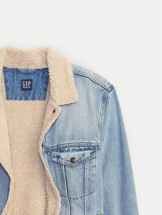 Gap Gap Дънково яке 736375-02 Син Regular Fit