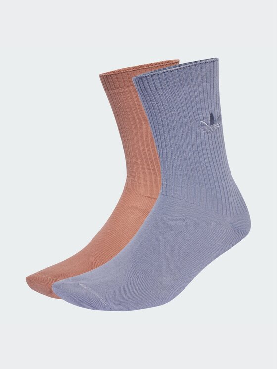 adidas adidas Skarpety krótkie Everyday Icons Crew Sock 2 Per Pack Różowy