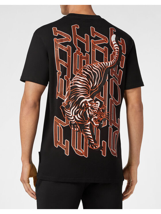 Plein Sport Plein Sport T-Shirt 2271 Czarny Regular Fit