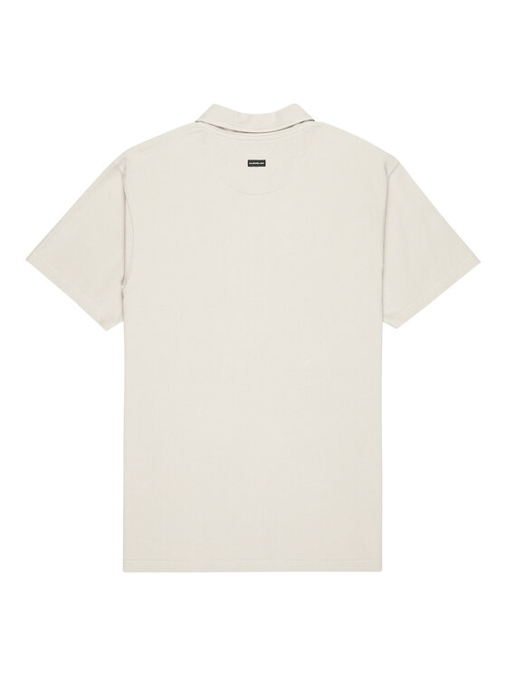 Quiksilver Quiksilver Polokošeľa Mw Pique Polo EQYKT04392 Béžová Regular Fit