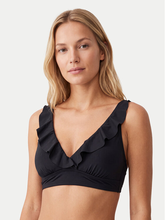 Lauren Ralph Lauren Gornji del bikini LR9GV84E Črna