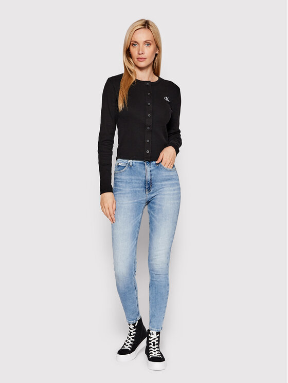 Calvin Klein Jeans Calvin Klein Jeans Jeansy J20J219334 Modrá Super Skinny Fit