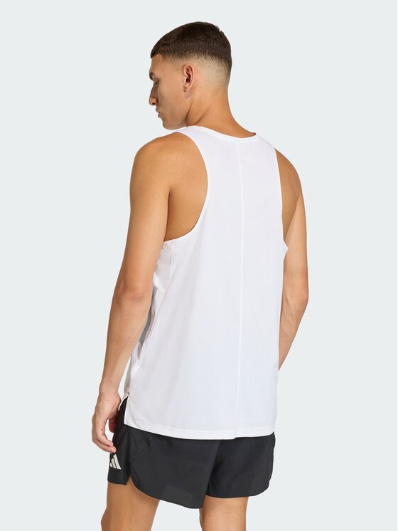 adidas adidas Tank top 158739 Biały Regular Fit
