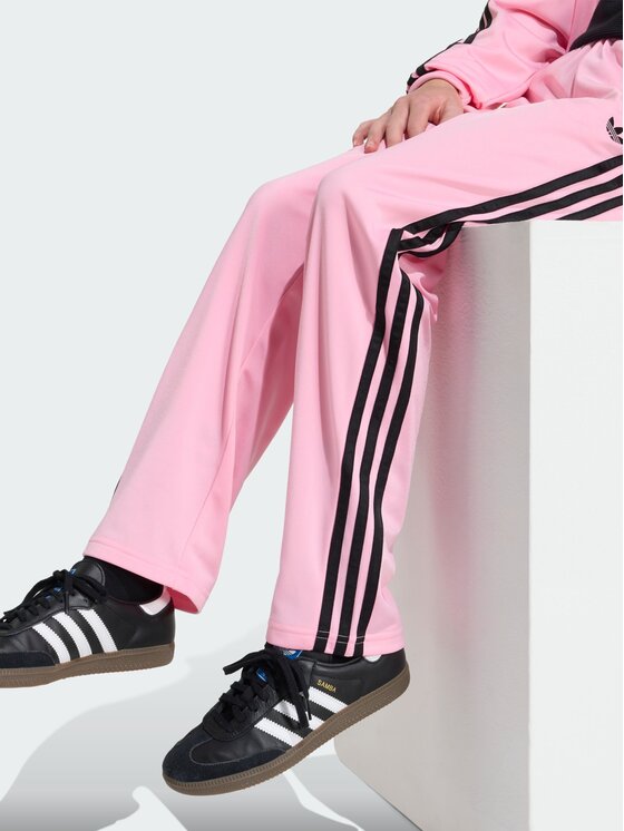 adidas adidas Spodnie dresowe FIREBIRD Różowy Regular Fit