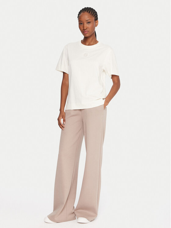 BOSS BOSS Marškinėliai Elpha 50551443 Smėlio Regular Fit