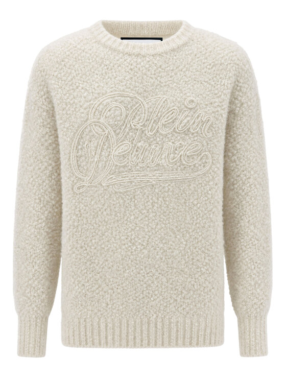 PHILIPP PLEIN PHILIPP PLEIN Svetr 26369 Bílá Regular Fit