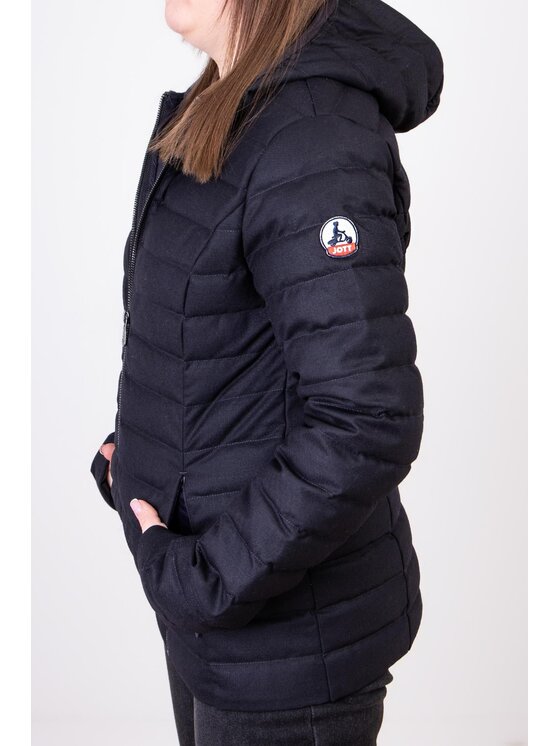 Jott Jott Kurtka puchowa Cloe Wool Granatowy Fitted Fit