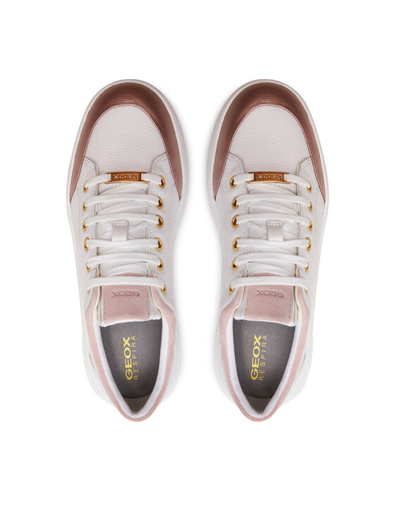 Geox Geox Sneakersy D Dalyla D36QFA 04622 C1Z8W Biały