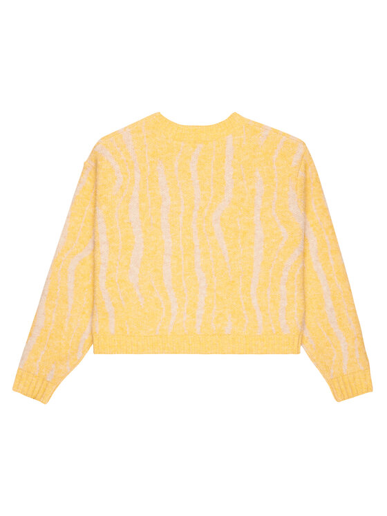 Quiksilver Quiksilver Sweter Selwyn EQWSW03031 Żółty Cropp Fit