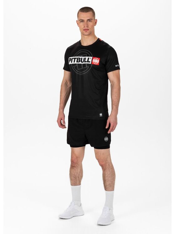 PITBULL PITBULL T-Shirt Koszulka Czarny Regular Fit