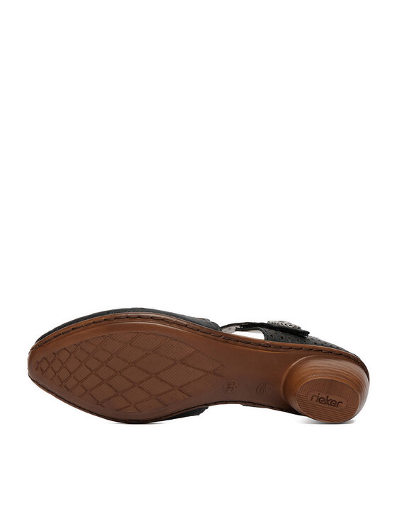 Rieker Rieker Poolsaapad 43753-00 Must