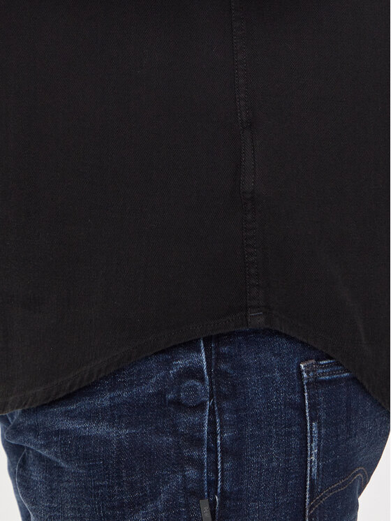 G-Star Raw G-Star Raw Πουκάμισο Marine D24963-D454 Μαύρο Slim Fit