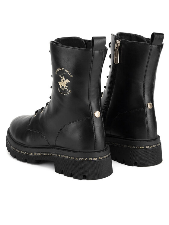 Beverly Hills Polo Club Beverly Hills Polo Club Μποτάκια V12-729 Μαύρο
