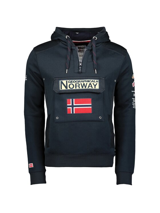 Geographical Norway Geographical Norway Bluza WW2489H/GN-NAVY Granatowy Regular Fit