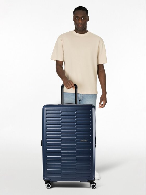 American Tourister American Tourister Walizka średnia 332561 Niebieski jasny