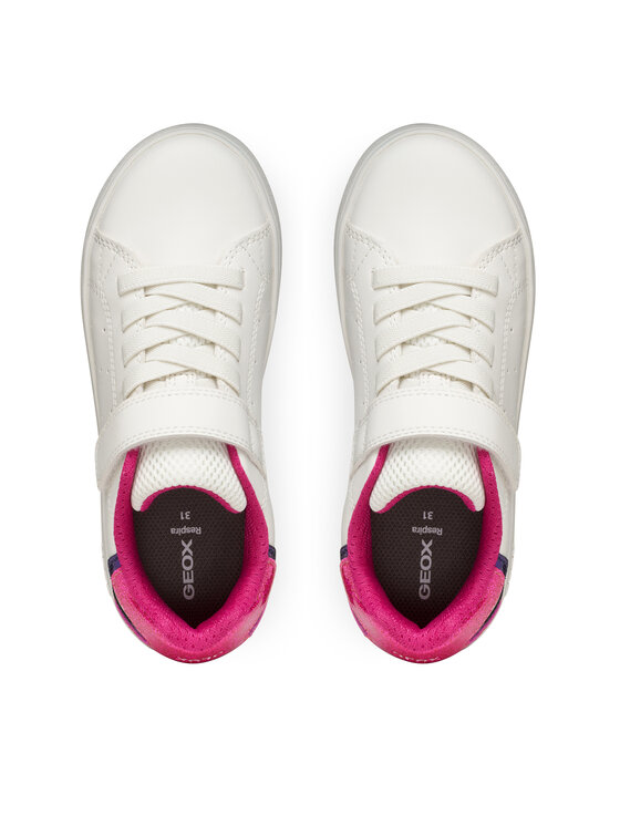 Geox Geox Sneakersy J Eclyper J36LRA 0BCKC C0563 D Biały