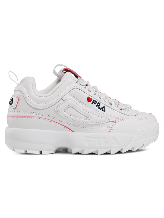 Fila Fila Sneakersy Disruptor V-Day 1011241.92K Biela