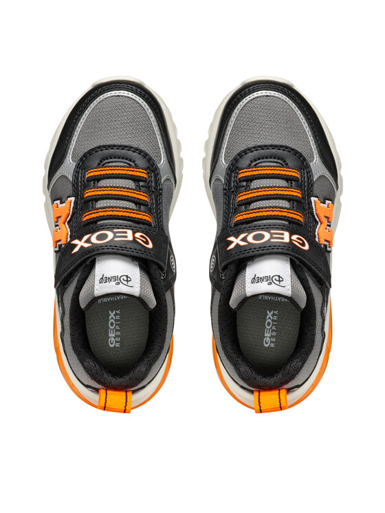 Geox Geox Sneakersy J Ciberdron Boy J46LBH 054FU C0039 D Czarny