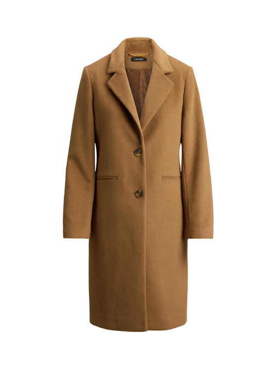 LAUREN RALPH LAUREN LAUREN RALPH LAUREN Vilnas mētelis 297P04141002 Brūns Regular Fit