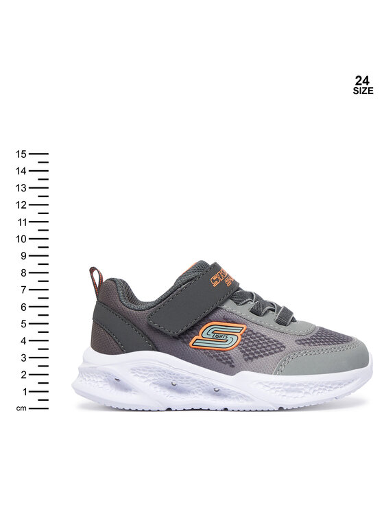 Skechers Skechers Снікерcи Meteor-Lights-Krendox 401495N/CCGY Сірий