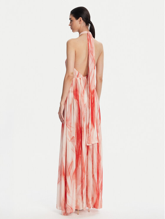 Elisabetta Franchi Elisabetta Franchi Φόρεμα καλοκαιρινό ABR4752E2 CP9 Κόκκινο Regular Fit